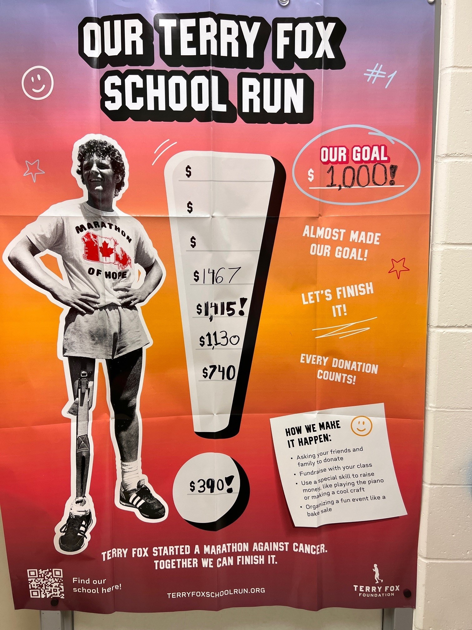 TFox Fundraiser Poster